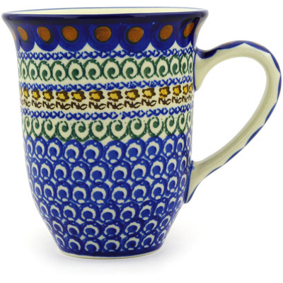 Polish Pottery Bistro Mug The Gathering UNIKAT
