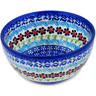 Polish Pottery Bowl 5&quot; Spring Country Trip