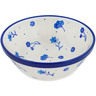 Polish Pottery Bowl 6&quot; Go With The Flow