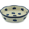 Polish Pottery Bowl 6&quot; Wild Blueberry