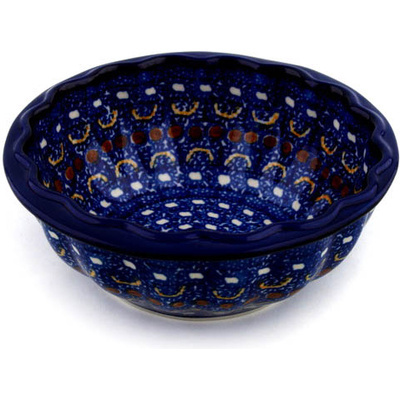 Polish Pottery Bowl 7&quot; Blue Horizons