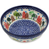 Polish Pottery Bowl 7&quot; In The Neighborhood