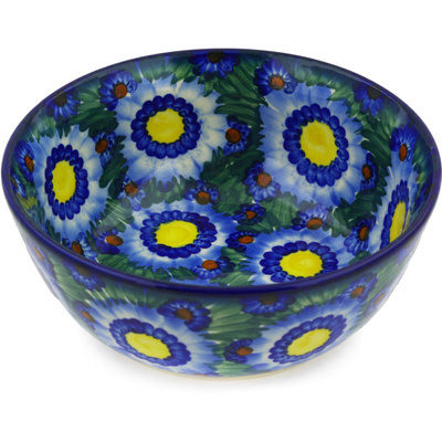 Polish Pottery Bowl 8&quot;