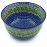 Polish Pottery Bowl 9&quot; Maraschino