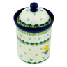Polish Pottery Canister 9&quot; Evening Rose