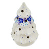 Polish Pottery Christmas Tree Candle Holder 7&quot; The Floral Wish