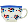 Polish Pottery Cup 15 oz Sweet Clusters UNIKAT