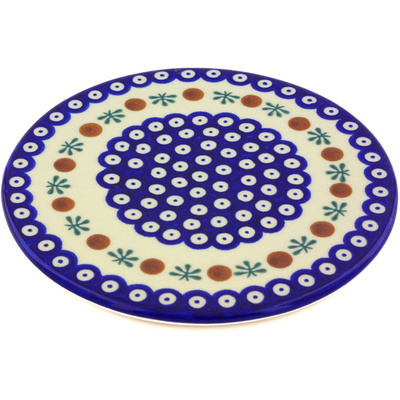 Polish Pottery Cutting Board 7&quot; Mosquito