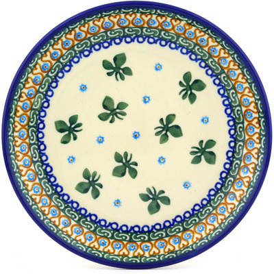 Polish Pottery Dessert Plate Ivy League