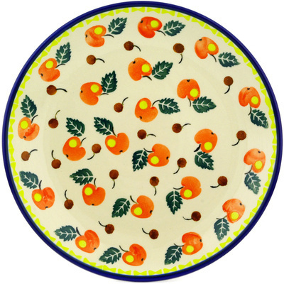 Polish Pottery Dinner Plate 10&frac12;-inch Apple Of My Eye