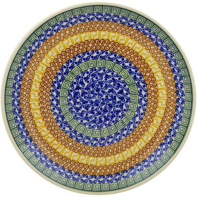 Polish Pottery Dinner Plate 10&frac12;-inch Athens