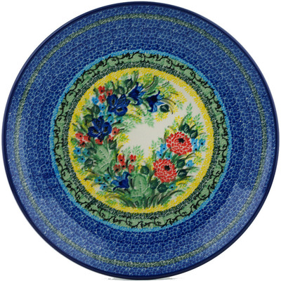 Polish Pottery Dinner Plate 10&frac12;-inch Beauty In The Wild UNIKAT