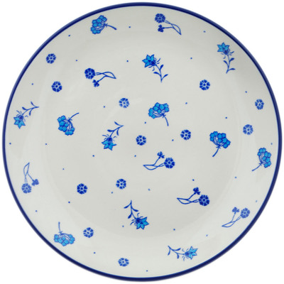 Polish Pottery Dinner Plate 10&frac12;-inch Go With The Flow