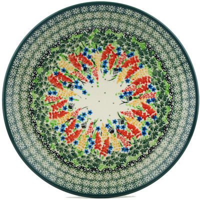 Polish Pottery Dinner Plate 10&frac12;-inch Magnificent Concept UNIKAT