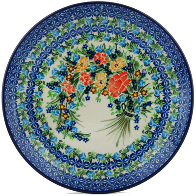 Polish Pottery Dinner Plate 10&frac12;-inch Summer Garden UNIKAT