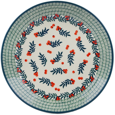 Polish Pottery Dinner Plate 10&frac12;-inch Yellow Berries