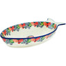 Polish Pottery Fish Shaped Platter 13&quot; Spring&#039;s Arrival
