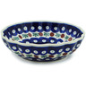 Polish Pottery Fluted Bowl 6-inch Mosquito