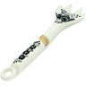 faience Fork 11&quot; Black
