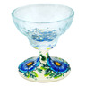 Polish Pottery Glass 7 oz Orchid Crown UNIKAT