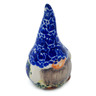 Polish Pottery Gnome Figurine 3&quot; Bashful UNIKAT