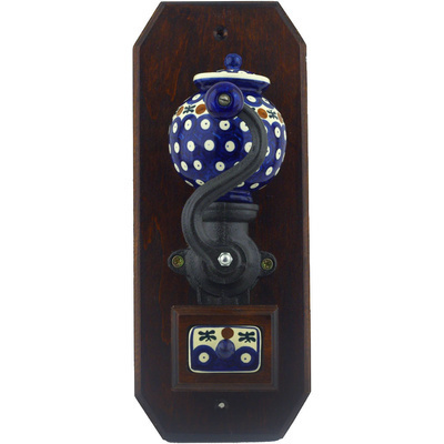 Polish Pottery Hanging Coffee Grinder 14&quot; Mosquito
