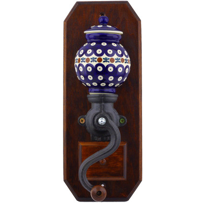 Polish Pottery Hanging Coffee Grinder 14&quot; Mosquito