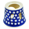 Polish Pottery Heater 4&quot; Blue Eyes