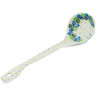 Polish Pottery Ladle 13&quot; Waterfall Blooms