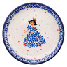 Polish Pottery Mini Plate, Coaster plate Princess Dreams