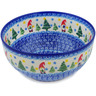 Polish Pottery Mixing bowl, serving bowl Twinkle Twinkle Little Gnome