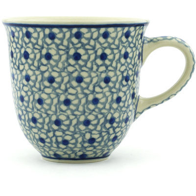 Polish Pottery Mug 10 oz Daisy Stampede
