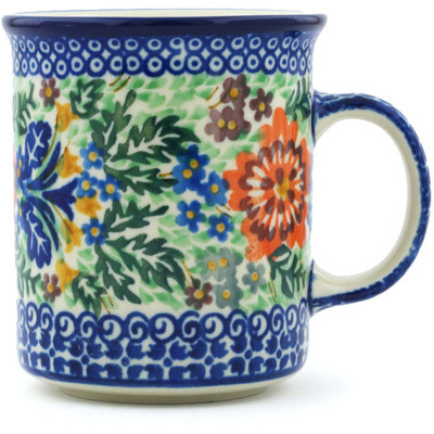 Polish Pottery Mug 10 oz Lovely Spring Day UNIKAT