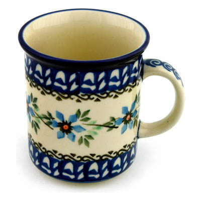 Polish Pottery Mug 10 oz Shady Spring