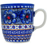 Polish Pottery Mug 12 oz Blue Heaven