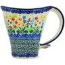 Polish Pottery Mug 12 oz Colors Of The Wind UNIKAT