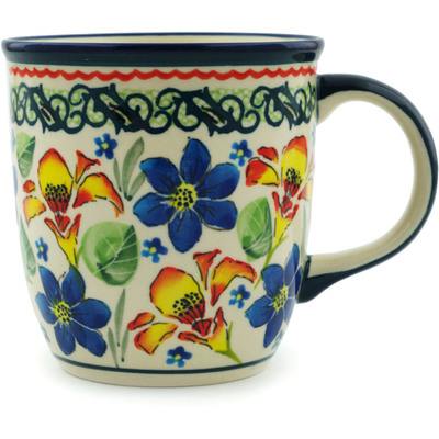 Polish Pottery Mug 12 oz Marvellous Concept UNIKAT