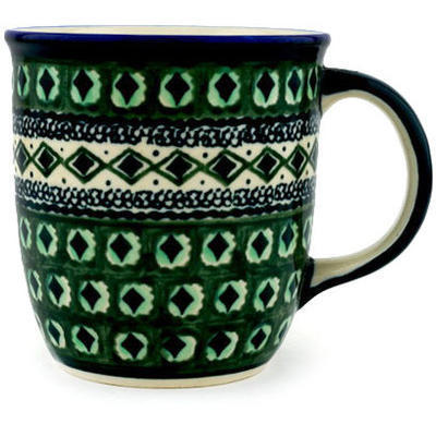 Polish Pottery Mug 12 oz Tamborine
