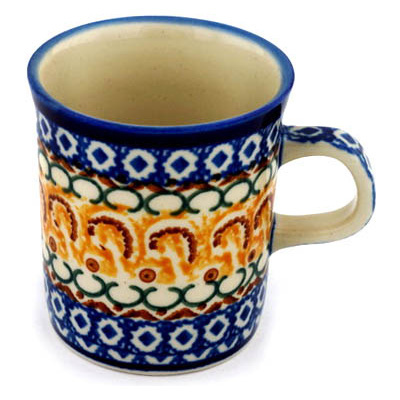 Polish Pottery Mug 5 oz Buena Vista