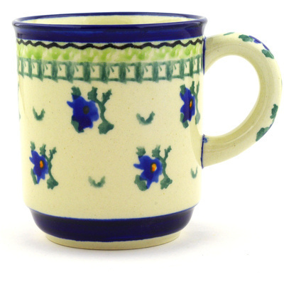 Polish Pottery Mug 8 oz English Tea