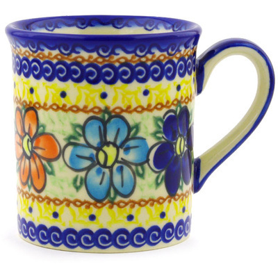 Polish Pottery Mug 9 oz Glorious Morning UNIKAT
