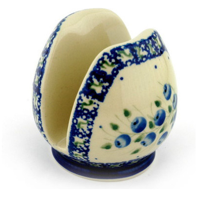 Polish Pottery Napkin Holder 3&quot;