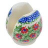 Polish Pottery Napkin Holder 3&quot; Midsummer Bloom