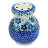 Polish Pottery Parmesan Shaker 4&quot; Blue Joy