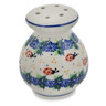 Polish Pottery Parmesan Shaker 4&quot; Ladybird Hapiness