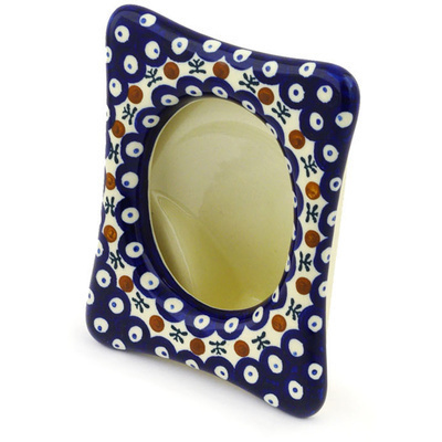 Polish Pottery Picture Frame 5&quot; Mosquito
