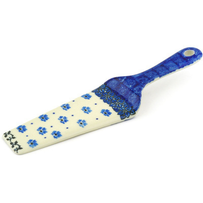 Polish Pottery Pie and Cake Server 10&quot;