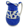 Polish Pottery Pitcher 6 cups Lovely Blueberries