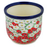 Polish Pottery Planter 8&quot; Spring Blossom Harmony UNIKAT