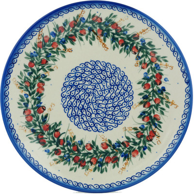Polish Pottery Plate 10&quot; Country Walk